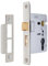DIDA Polished Chrome Euro Barrel Sashlock 75mm, Euro Sash Lock for UPVC Doors, Door Latch and Cylinder Lock