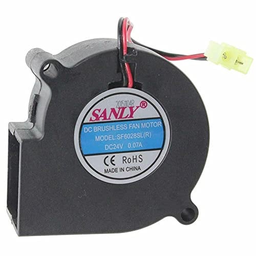 FACULX Fire Fan Motor Unit For Dimplex SF6028SL(R) Electric Fire Fan Motor DC 24V Optimyst Danville DNV20AB