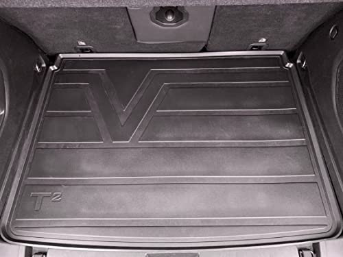 Bandeja baúl a medida para Jeep Renegade (5 puertas) a partir de 2014 - Base media - Protector de maletero antideslizante T2 - Alfombrilla para maletero de polietileno PE