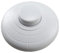 Interrupteur à pied avec contacts à vis, 1 pôle, 2 A 250 V, blanc, interrupteur de lampe