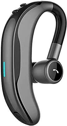 QESTO EVB Wireless Earbuds Bluetooth Headphones, Ear-hook Headphones, Wireless Earbuds Subwoofer Earphones Noise Cancelling Lightweight Sweatproof for Gym/Running(Red)(Grey)