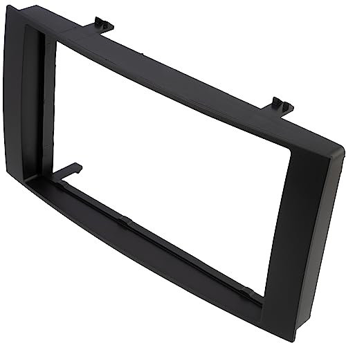 AERZETIX - C40945 - Marco Adaptador 2 DIN para Radio de Coche - en plástico - Compatible con VW Caravelle T5, Multivan T5, Touareg (4L), Transporter T5