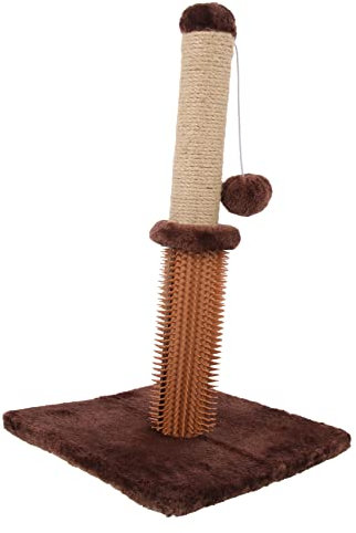Beavorty Multi-function Cat Scratching Post Reusable Kitten Scratch Post Cat Accessory for Household