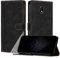 Netany Schutzhülle für Samsung Galaxy J730/J7 2017, PU Leder Flip Wallet Handyhülle mit magnetisch Kartenfächer Standfunktion Hülle für Galaxy J730 - Schwarz