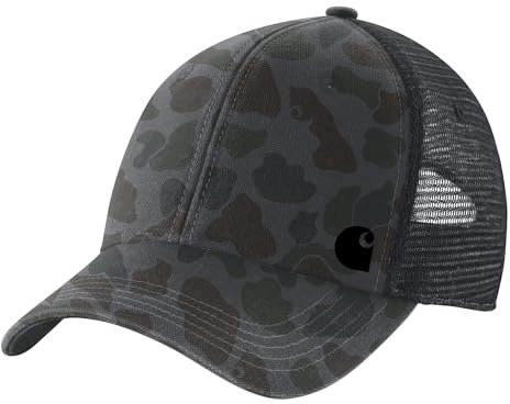 Carhartt Herren 106786 Canvas Mesh Back Camo Cap, Shadow Signature Camo, Einheitsgröße