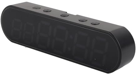 Temporizador de Gimnasio, Temporizador de Intervalos Recargable ABS, Reloj Despertador con Cronómetro de Cuenta Regresiva, última Salida de 30 Horas para Gimnasios en Casa,