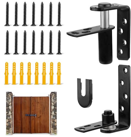 Cerniere per Porte Saloon, Acciaio Inossidabile Erniere per Porte a Battente Doppie Rotazione 180 Gradi Usi Multipli Cerniere Porte Accessori Hardware per Forniture per Bar Caffetterie Saloon