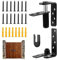 Cerniere per Porte Saloon, Acciaio Inossidabile Erniere per Porte a Battente Doppie Rotazione 180 Gradi Usi Multipli Cerniere Porte Accessori Hardware per Forniture per Bar Caffetterie Saloon