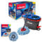 Bundle containing Vileda RinseClean Spin Mop and Bucket Set that separates dirty water with Spare RinseClean Spin Mop and Bucket Refill