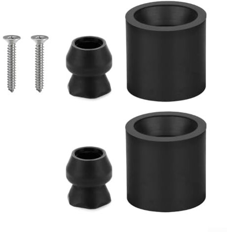 Accessori per rimorchio, kit di 2 supporti per porta, realizzati in materiali di gomma, per tutti i camper