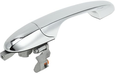TUCKBOLD Exterior Door Handle for Fiat 500 2007-2016 Durable No.735592026 | Front Left Door Handle Silver Tone 1 Pc