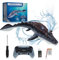RC Boot Ferngesteuertes Dinosaurier Boot Wasserdicht Ferngesteuerte Boote mit LED-Licht & Sprühnebel für Pools Seen, Dual Propeller Ferngesteuerte Mosasaurus Poolspielzeug für Kinder Erwachsene
