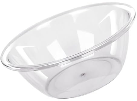 WALFRONT Große Kapazität Transparentes Dickeres Waschbecken für Schlafsäume, Haustiermaterial (M)