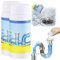 Sink and Drain Cleaner, 2025 Neu WC Reiniger Rohrreiniger Abflussreiniger Rohrreinigungsmittel, Toilettenreiniger Extrem Stark WC Schaumreiniger für Küche und Bad Toiletten (2)