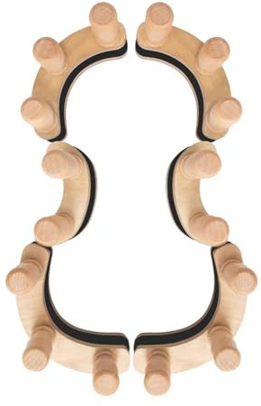 Uxsjakjsd Geigenbau Reparatur Klebe Werkzeug - 1 Set Geigen Viola Massivholz Zwingen Fixierclips Ober- & Rückenzwinge