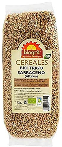 BIOGRA TRIGO SARRACENO in Grano 500 g. – fügt sich leicht in eine tägliche Routine ein, Pflege entwickelt für den regelmäßigen Gebrauch, Gewicht 500 g und erleichtert die Pflege Ihres Wohlbefindens
