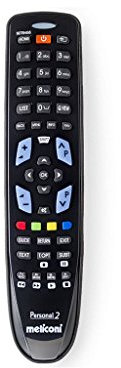 Telecomando per TV LG, Meliconi Personal 2 Plus, Nero