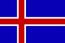 U24 Aufkleber Island Flagge Fahne 15 x 10 cm Autoaufkleber Sticker