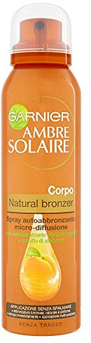 Garnier Ambre Solaire Natural Selbstbräuner-Spray, Mikrodiffusion