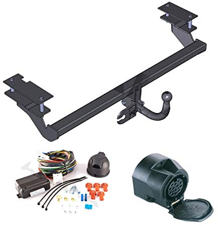AHK Anhängerkupplung mit Elektrosatz 13 polig für Opel Astra III H 2004 -2009 Schrägheck Anhängevorrichtung Hängevorrichtung - starr, mit angeschraubtem Kugelkopf
