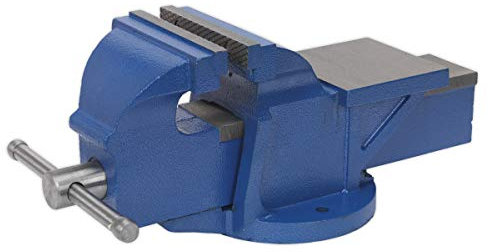 Sealey Cv150Xt Vice 150Mm Fixed Base Professional Heavy-Duty