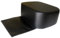 EYEPOWER Kinderkissen, Kinder-Sitzerhöhung, Kissen für Friseurstühle, pflegeleicht, Farbe schwarz, mit umschlagbarer Schürze, Höhe ca. 18 cm, Tiefe ca. 35 cm, Breite ca. 42 cm (Schwarz)