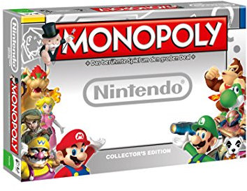 MONOPOLY Nintendo - das berühmte Spiel um den großen Deal mit deinen Nintendo-Helden Zelda, Super Mario und Luigi | Gesellschaftsspiel | Familienspiel | Brettspielklassiker |