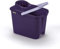 Mery | Cubo con Escurridor | Cubo para Fregar | Polipropileno | 14 Litros | Morado | Medidas: 31x25,5x39 cm