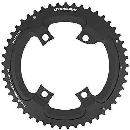 Stronglight Unisex - Ultegra FC-R8000 - Plato de Cadena para Adultos, Color Negro, Talla única