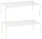 Lonian Organizador de Armario de Cocina, Estante de Almacenamiento para el hogar y la Cocina, Estante de Alambre Hecho de Metal para armarios de Cocina, encimeras, despensas, Alimentos y Utensilios,