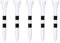 Zivisk Golf Tees Holz - 100 Stück 54mm Bambus Tees (Weiß)