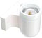 ledscom.de Aplique FEL, porcelana, blanco brillante, angular, 1x E27 máx. 300W