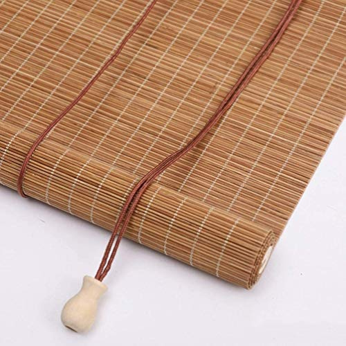 SJMFGF Stores enroulables en bambou pour fenêtre, rideau filtrant la lumière naturelle, pour balcon/jardin, personnalisable (taille : 80 x 180 cm)