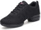 Split Sole Athletic Schuhe Trainer leichte Jazz Fersenschuhe Training Tanzsneaker Atmungsaktiv Laufschuhe Leichte Schuhe Black 40