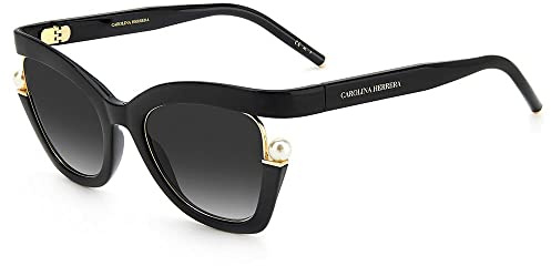 CAROLINA HERRERA Brille CH 0002/S Größe 53-21 mm Schwarz