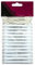 GLAMSA 12 perming rods – Curling hairdressing – DIY tool for hair styling – Hair curling with zero heat damage – Ideal for home or salon use – (White 6MM)