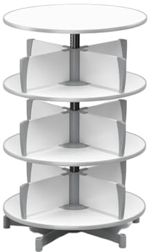 Moll Multifile Ordnerdrehsäule | drehbarer Aktenschrank individuell erweiterbar | platzsparendes Ordnungssystem | flexibles Aktenrondell für Büro & Zuhause | flexibel & funktional | Made in Germany