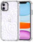 MOSNOVO für iPhone 11 Hülle – Durchsichtige, schlanke, stoßfeste TPU+PC-Handyhülle, [6,6 Fuß Fallschutz/Anti-Abziehen] - Herz drehen