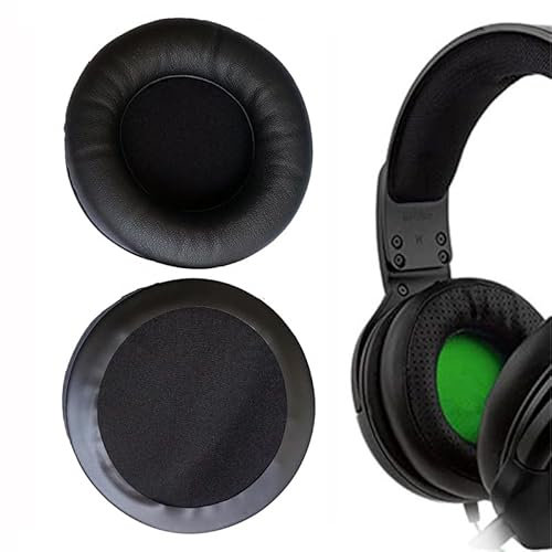 V-MOTA Ohrpolster kompatibel mit PDP Playstation Afterglow AG6 AG9 Gaming-Headset, Ersatz-Ohrpolster, Reparaturteile (1 Paar) (grün)