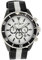 Jet Set J21203-19 Herren-Armbanduhr, Stoff, zweifarbig, Schwarz/Weiß, Riemen