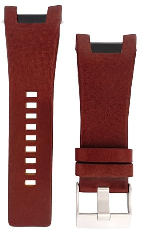 Diesel Armbanduhren für Herren 30mm, Braun Leder, original ersatzband für DZ1273