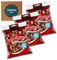 Zuckerfrei Nordthy Colaflaschen Cola Flasker sukkerfri 3er Pack - 3 x 80g sugarfree Weingummi Cola Flaschen Jawela Box - ohne Zucker, kalorienreduziert