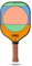 OZO Pickleball - Jupiter Energia Chroma - Raqueta para Jugadores de Nivel Intermedio, Potencia, Aprobada por la USAPA - Superficie de Fibra de Carbonio 12K