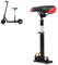 XPJBKC E Scooter Sitz, E Roller Sitz für Xiaomi M365 Ninebot, Elektroroller Sitz, Elektroroller Sattelsitz mit Schlüssel, Einstellbare Höhe 42-65cm, Basisbreite 15cm, Sitz für e Scooter, Schwarz