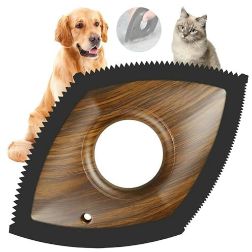 Tierhaarentferner und wiederverwendbare Fusselrolle - Tragbar, waschbar - Effektiver Hunde- und Katzenhaarentferner für Couch, Teppich, Autositz, Bett & Ecke von Möbeln, perfektes