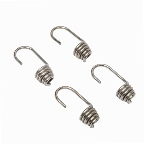 WERKA PRO Edelstahlhaken für Spannvorrichtung Packung mit 4 8 mm