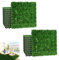 YRHome 22er Set Kunstrasen Outdoor Rasenfliesen Outdoor 30x30 cm Rasenfliesen Bodenbelag Kunstrasenmatte Grasmatte Rasenteppich Grasteppich Kunststoffrasen Kunstrase Aussen für Balkon Terrasse 2m²