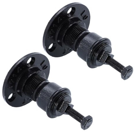 ANDRESLAD 2pièces Support De Main Courante Fer Renforcé Fixation Murale Pour Rampe Escalier Accessoires Industriels Pour Intérieur
