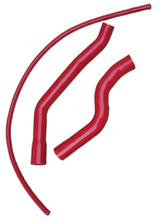 SYBLW Durites de radiateur Compatible avec Jeep pour Cherokee XJ 2.5L L4 pour Turbo Diesel ENC 2000 2001 1997 1998 1999 Tuyau De Liquide De Refroidissement en Silicone 52028407 52028308 52079690