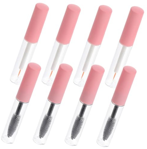 Leere Mascara Tuben 5ml Pet Transparent Rosa, 1 Satz